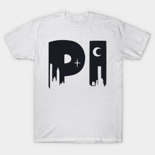 Pi Cityscape Letters T-Shirt